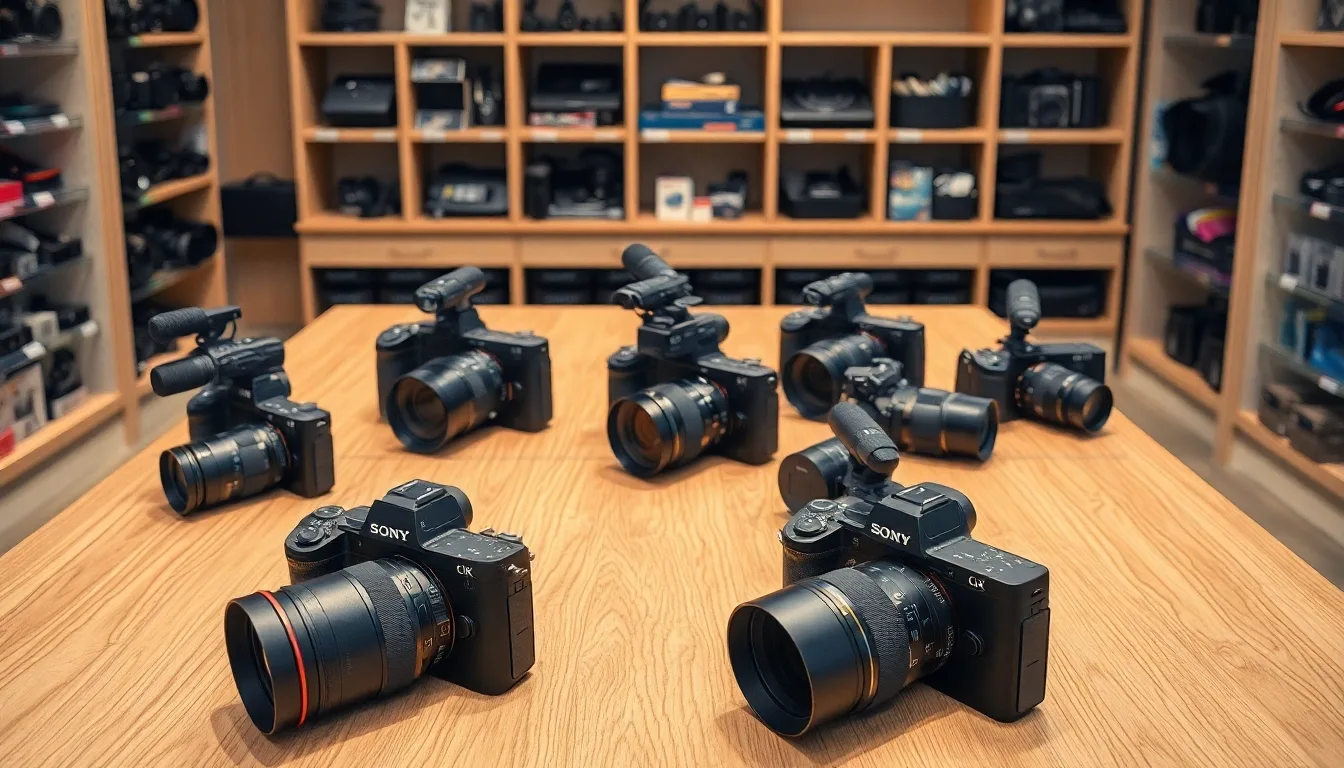 Guide Complet des Caméras Sony 4K : Choisissez Votre Modèle Idéal