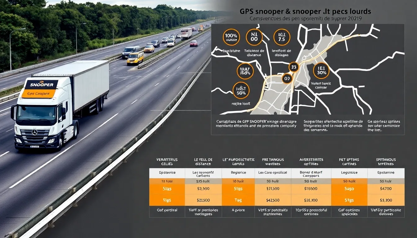 Découvrez les meilleures solutions GPS pour poids lourds sur www.snooper.fr