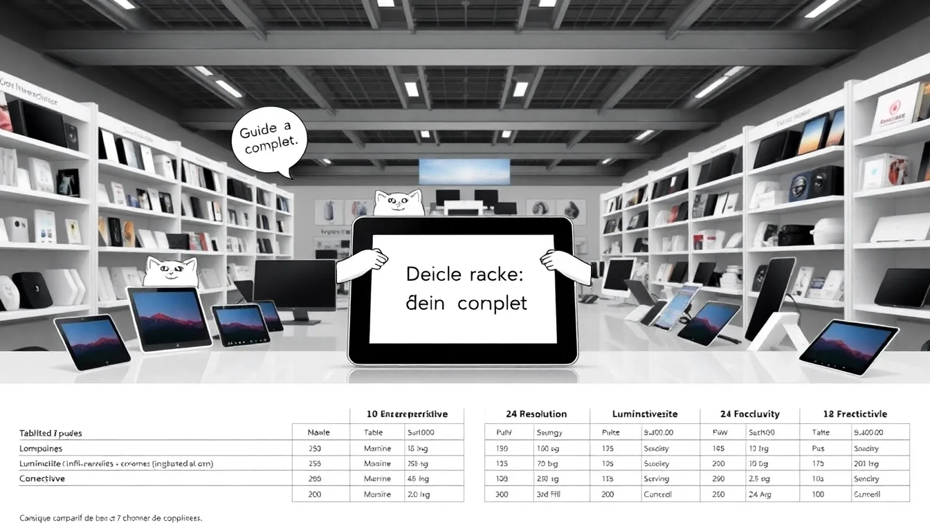Guide complet des écrans 7 pouces : caractéristiques, options et conseils d’achat