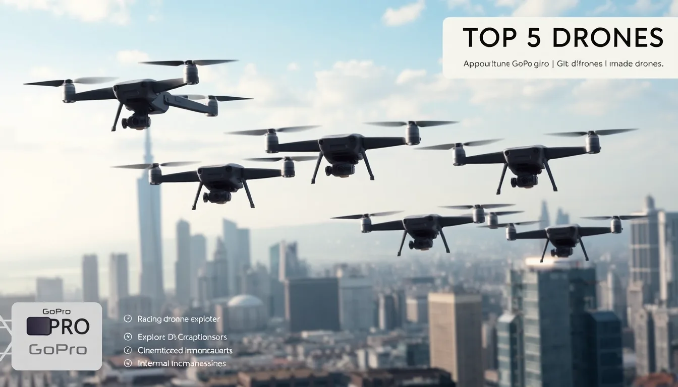 Top 5 des Drones GoPro : Guide d’Achat et Comparatif 2025