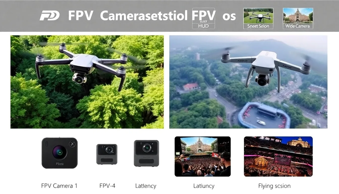 Découvrez les Meilleures Cameras FPV pour des Vols Immersifs