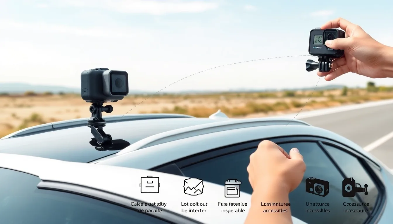 Guide ultime des caméras GoPro pour la voiture : capturez chaque instant