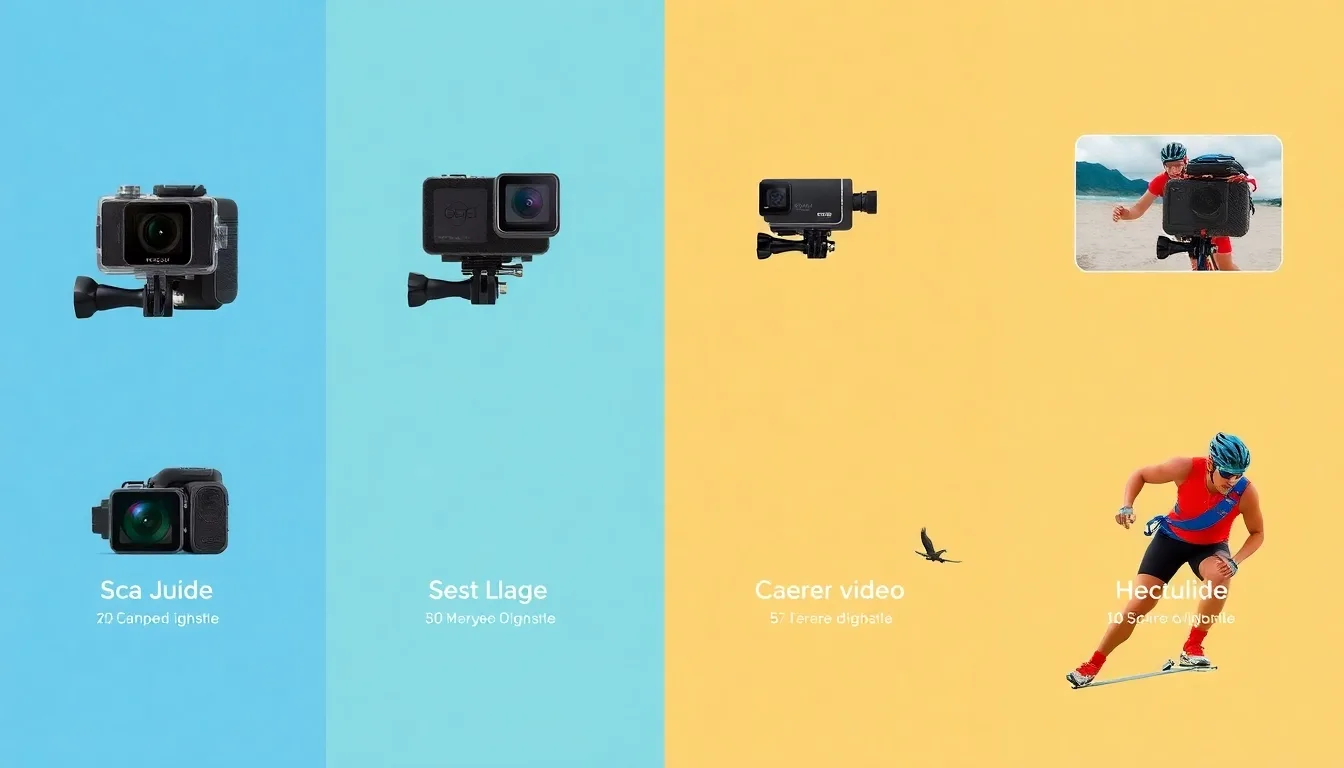 Top 5 des caméras embarquées pas chères pour filmer vos aventures