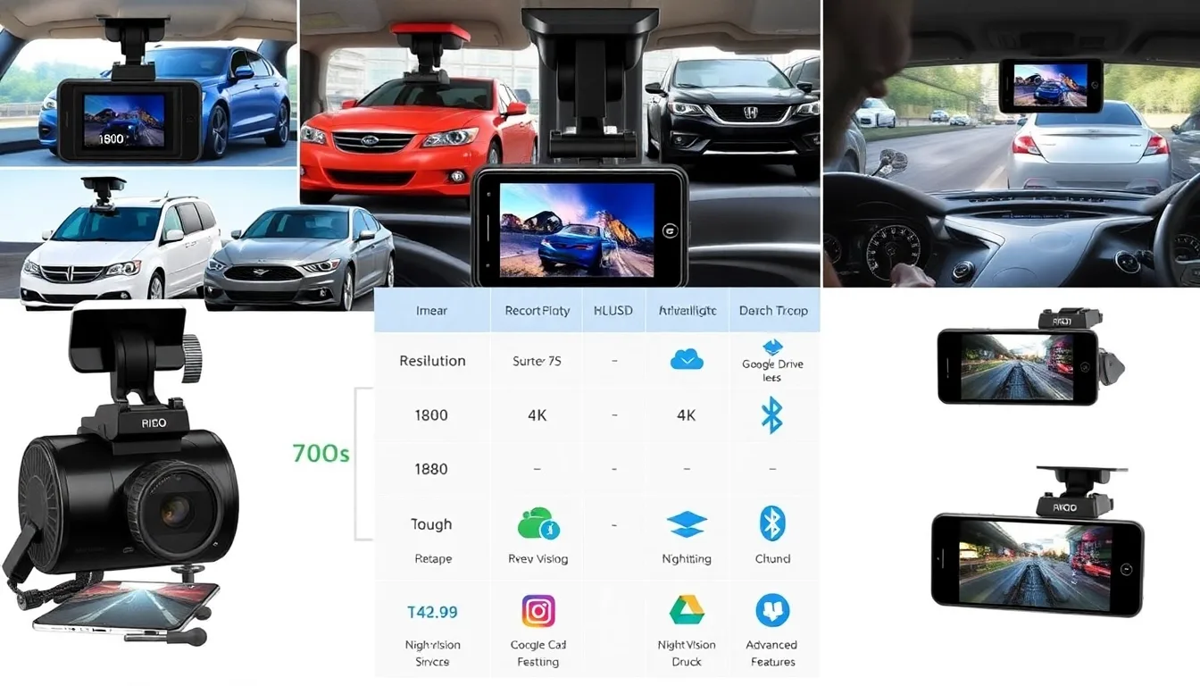 Les Meilleures Caméras Pour Voiture Avant : Guide Détaillé pour Choisir Votre Dashcam