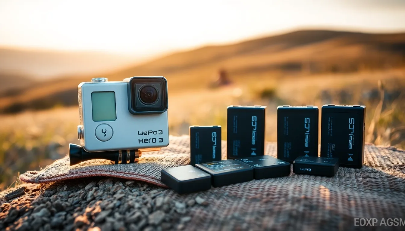 Meilleures Batteries GoPro Hero 3 : Comparatif, Avis et Guide d’Achat