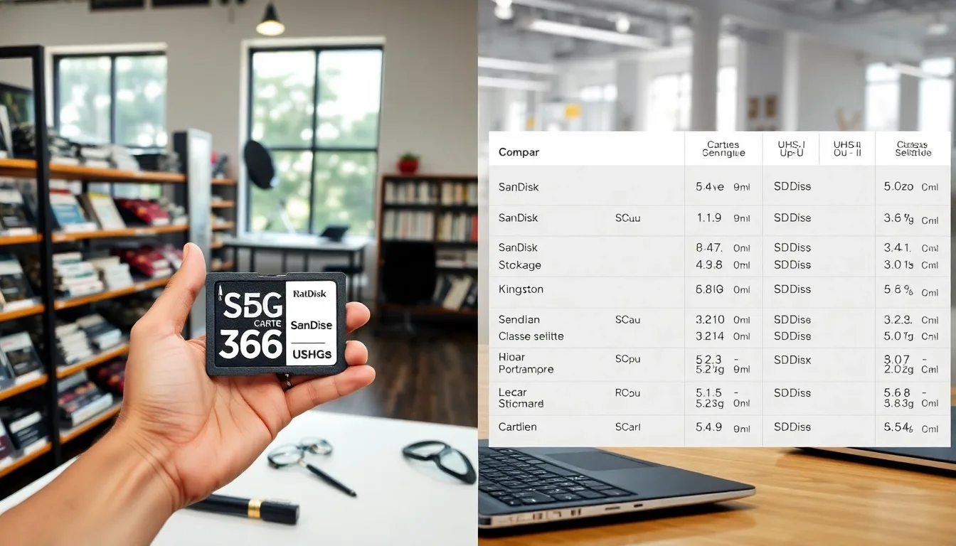 Guide d’achat ultime des cartes SD 256 Go : Performances, Prix et Comparatifs
