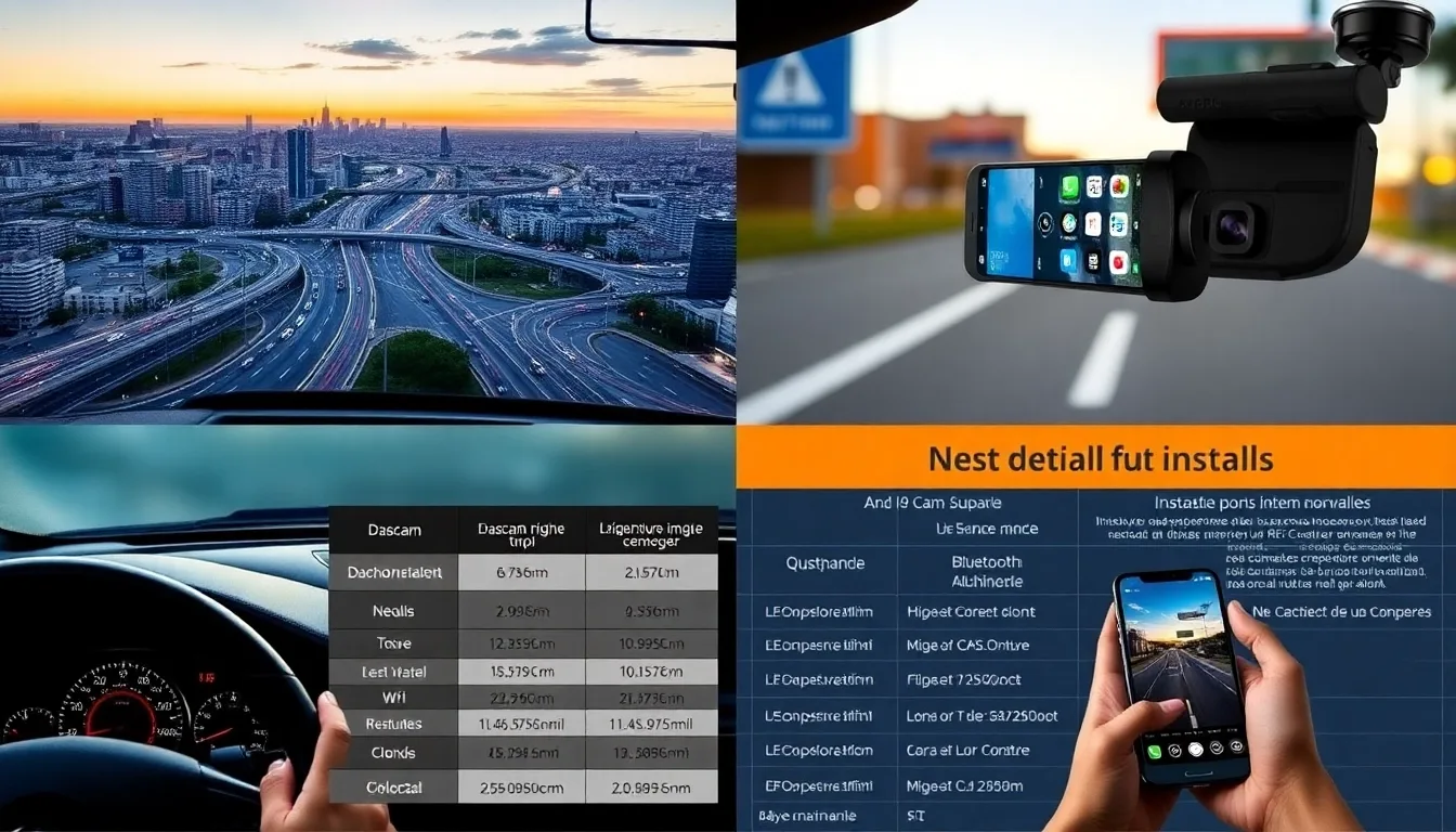 Dashcams : Guide d’Achat et Meilleures Sélections pour 2025