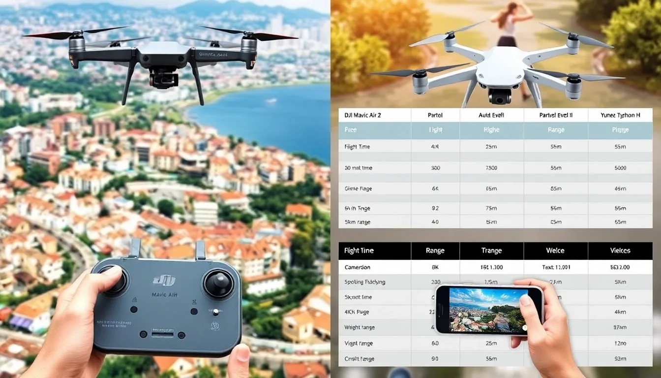 Quel Drone avec Caméra Choisir ? Guide Complet et Comparatif 2025