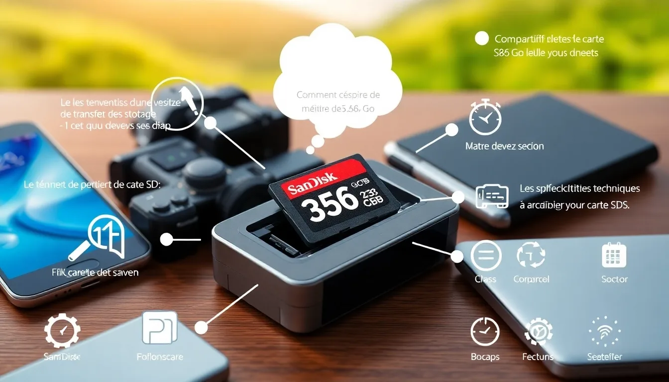 Guide d’Achat : Les Meilleures Cartes SD 256 Go pour Vos Besoins