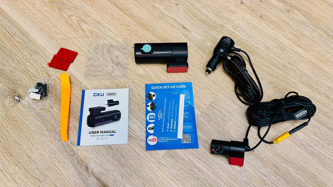 GKU D900 Dashcam