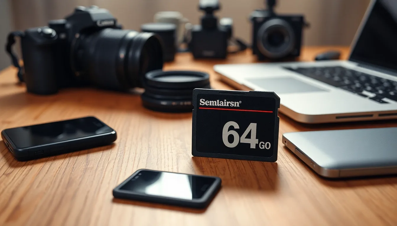 Guide d’Achat : Meilleures Cartes Mémoire 64 Go pour Photos et Vidéos
