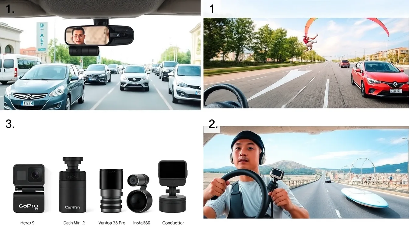 Tout savoir sur les caméras embarquées : Guide d’achat et comparatif