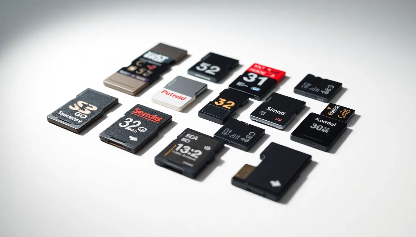 Meilleures cartes mémoire 32 Go : Guide d’achat et comparatif