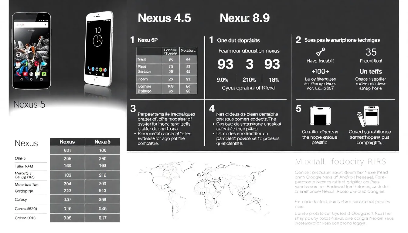 Smartphone Nexus : Guide complet pour choisir le meilleur modèle en 2025