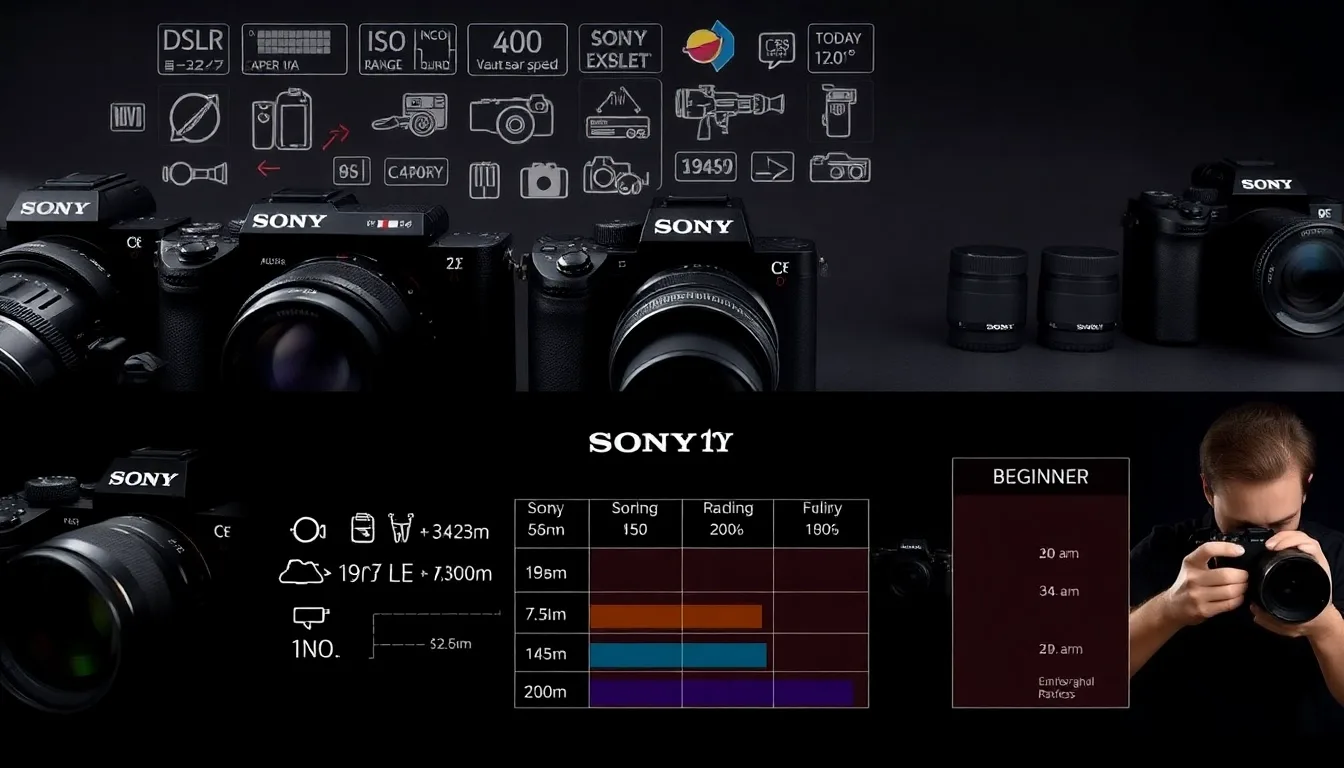 Guide Complet des Appareils Photo Sony : Choisissez le Meilleur Modèle pour Vous