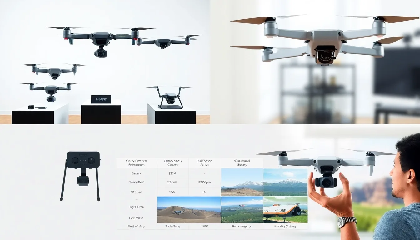Les Meilleurs Drones Caméra : Guide d’Achat 2025