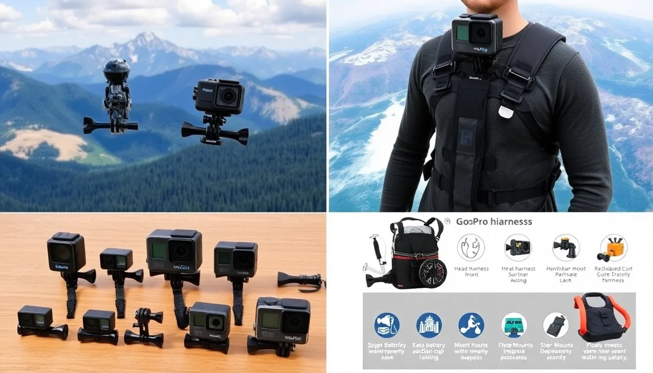 Découvrez les Meilleurs Harnais GoPro pour des Captures Épiques