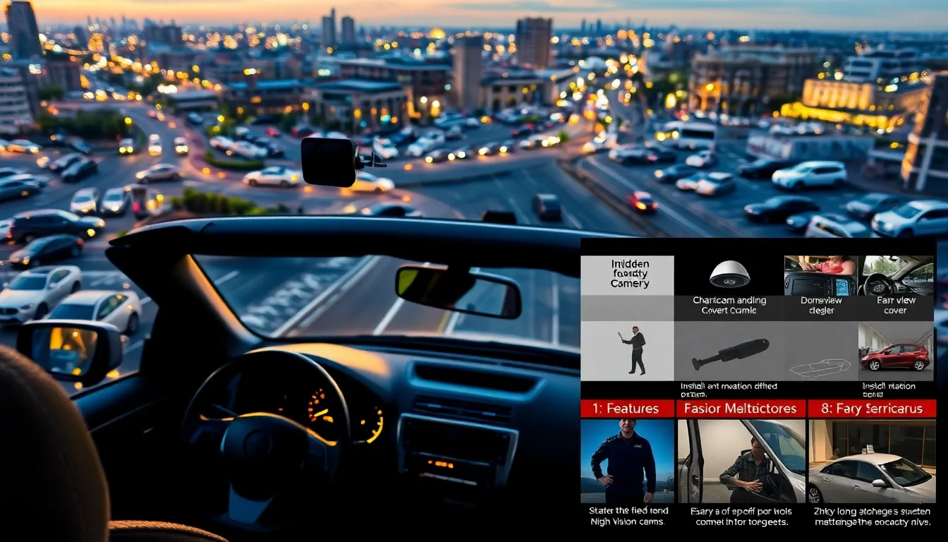 Guide Complet des Caméras Espion pour Voiture : Sécurisez votre Véhicule avec Efficacité