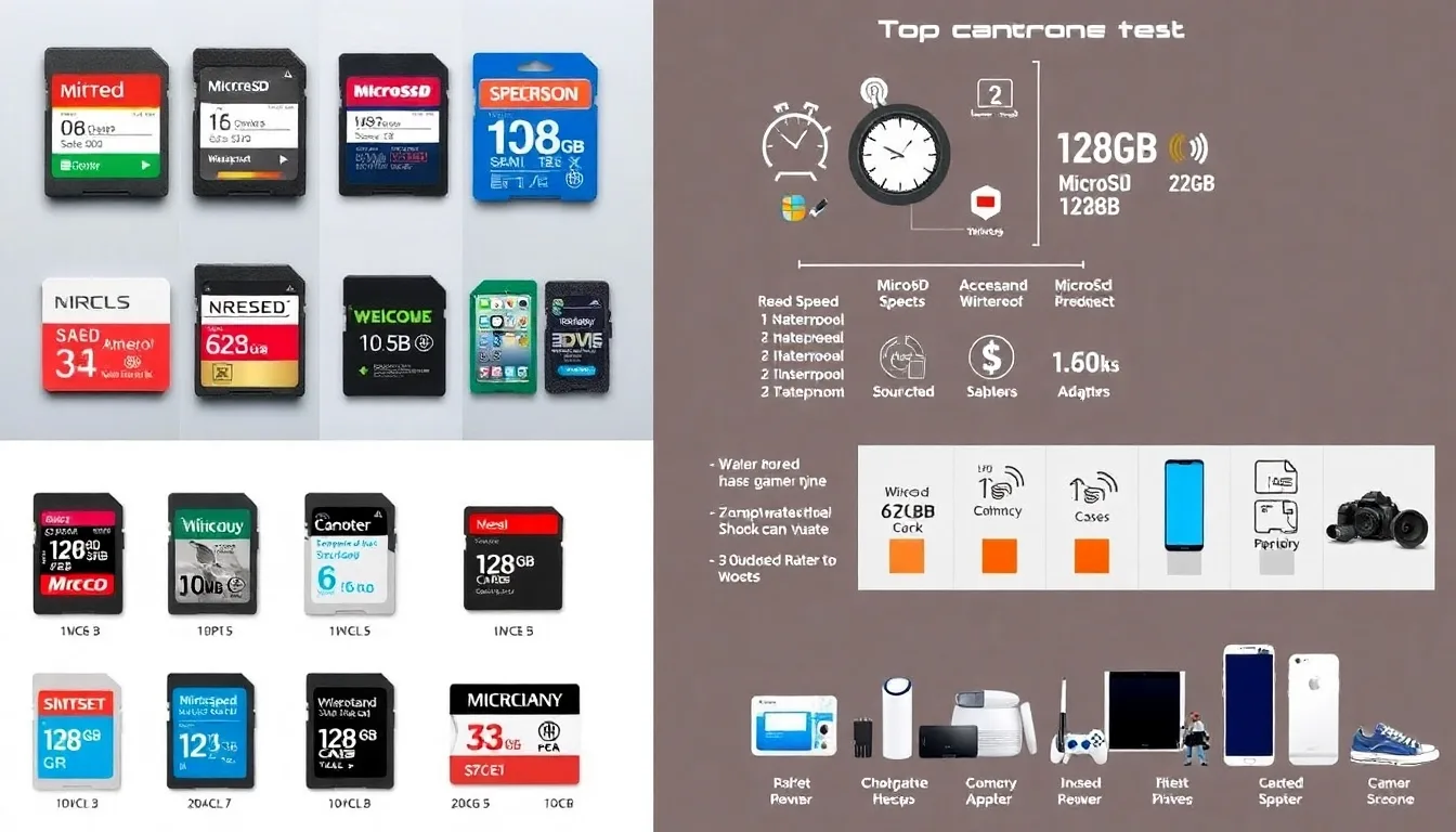 Guide d’Achat des Meilleures Cartes Micro SD 128GB en 2025