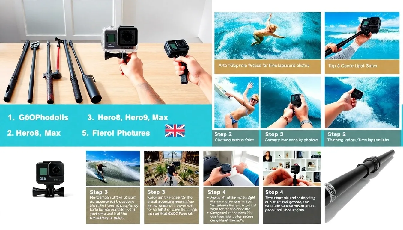 Les Meilleures Cannes GoPro : Guide d’Achat et Comparatif