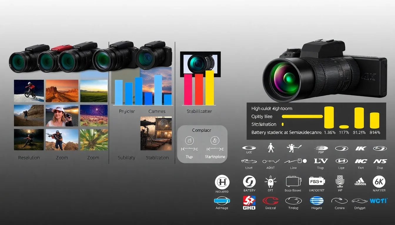 Top 10 des Caméscopes 4K : Guide d’Achat et Comparatif