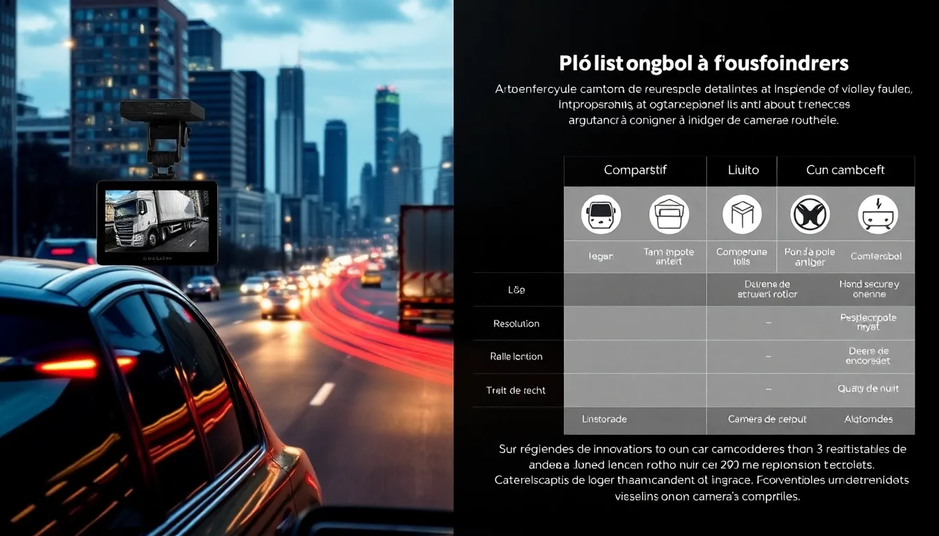 Guide d’Achat Ultime pour Car Camcorder : Choisissez la Meilleure Caméra Embarquée pour Votre Voiture