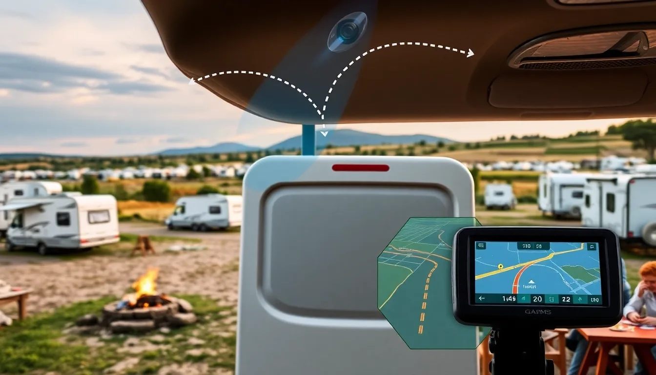 Top 10 des GPS Camping Car avec Caméra de Recul : Sécurité et Confort de Conduite