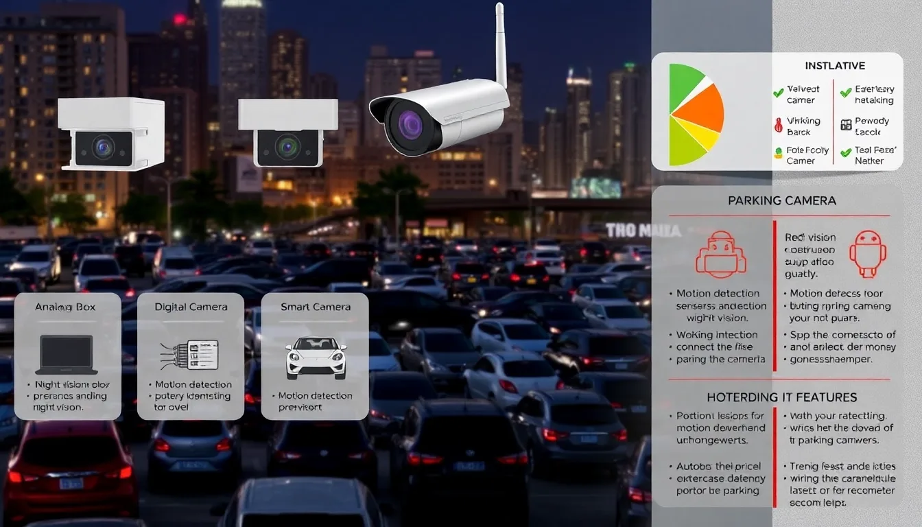 Les Meilleures Caméras de Parking : Sécurisez Votre Voiture avec Efficacité